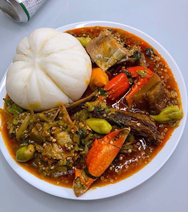 West African Seafood Okra Soup
